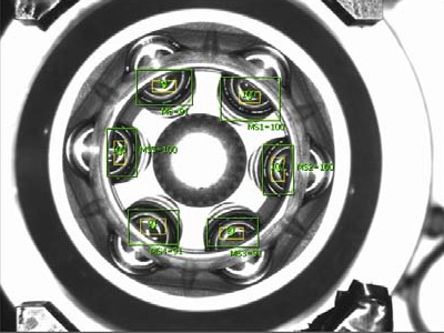 driveshaft inspection using Sherlock vision software