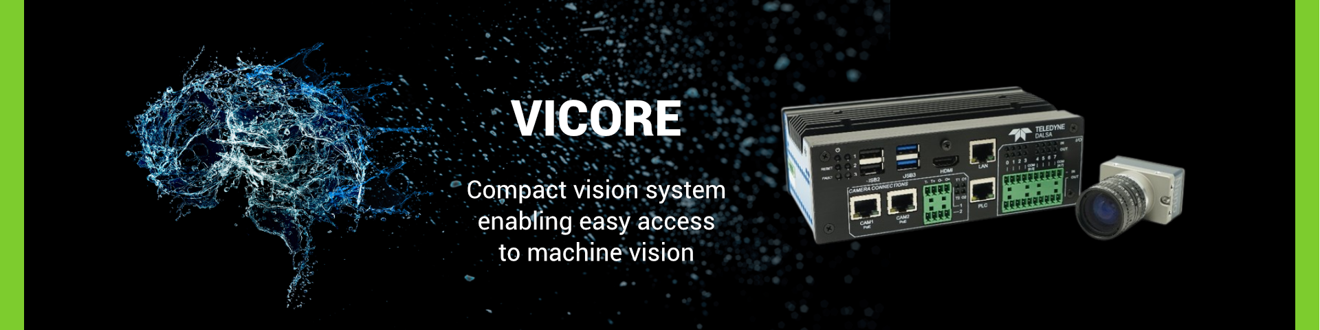Vicore compact smart vision system from Teledyne Dalsa