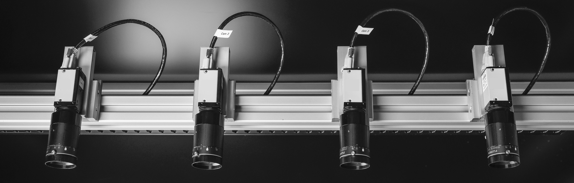 robust inspection setup with 4 cameras