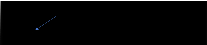 defect of  holes of at least 1mm in size, barely visible