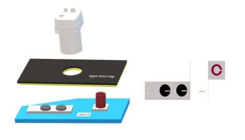 measurement using front light