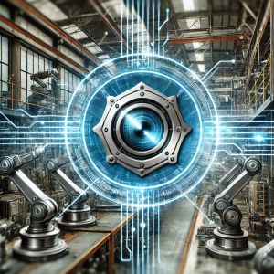 Illustration Cybersicherheit in der Bildverarbeitung 