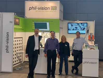 Stand phil-vision auf der automatica 2022