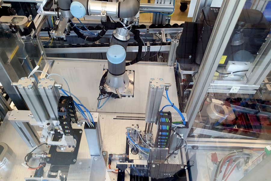 end of line control system by tub