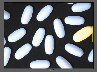 pill sorting using Sherlock vision software