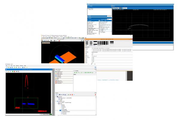 screenshots machine vision software from Teledyne DALSA