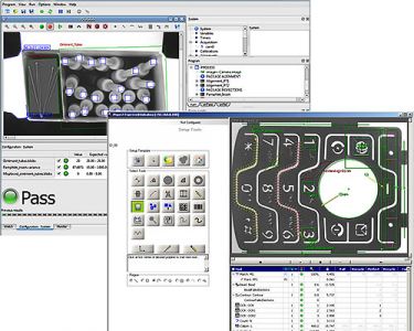  Screenshopt inSpect und Sherlock Bildverarbeitungs-Software